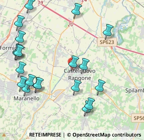 Mappa Via della Scienza, 41051 Castelnuovo Rangone MO, Italia (5.103)