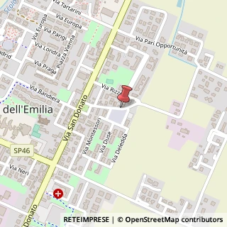 Mappa Via Ghiaradino, 24, 40057 Granarolo Dell'emilia E Via Dagol BO, Italia, 40057 Granarolo dell'Emilia, Bologna (Emilia Romagna)