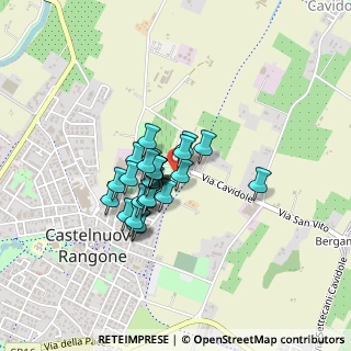 Mappa Via Ciro Bisi, 41051 Castelnuovo Rangone MO, Italia (0.28846)