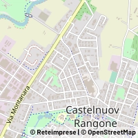 Mapa Castelnuovo Rangone