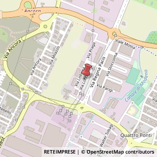 Mappa Via Londra, 16, 41049 Sassuolo, Modena (Emilia Romagna)