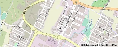 Mappa Sassuolo