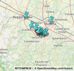 Mappa Via Lisbona, 41049 Sassuolo MO, Italia (5.5325)