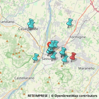 Mappa Via Londra, 41049 Sassuolo MO, Italia (2.69286)
