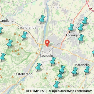 Mappa Via Londra, 41049 Sassuolo MO, Italia (6.9875)