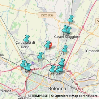 Mappa Via Carlo Goldoni, 40013 Castel Maggiore BO, Italia (4.20071)