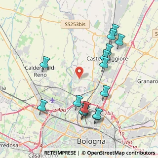 Mappa Via Carlo Goldoni, 40013 Castel Maggiore BO, Italia (4.39733)