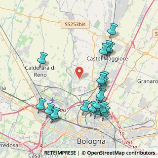 Mappa Via Carlo Goldoni, 40013 Castel Maggiore BO, Italia (4.35421)