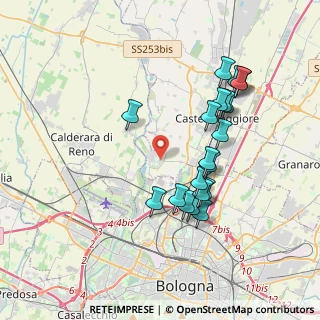 Mappa Via Carlo Goldoni, 40013 Castel Maggiore BO, Italia (3.68)