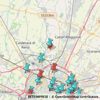 Mappa Via Carlo Goldoni, 40013 Castel Maggiore BO, Italia (7.0555)