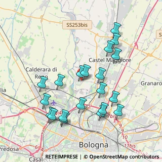 Mappa Via Carlo Goldoni, 40013 Castel Maggiore BO, Italia (4.033)