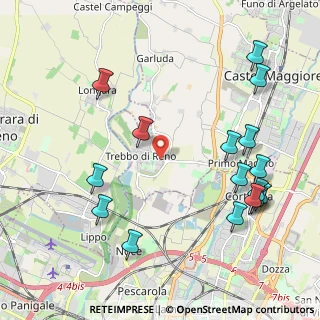Mappa Via Carlo Goldoni, 40013 Castel Maggiore BO, Italia (2.52938)