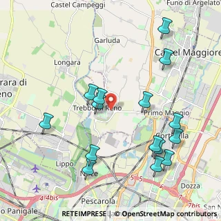 Mappa Via Carlo Goldoni, 40013 Castel Maggiore BO, Italia (2.29667)