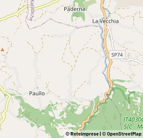 Mappa Via ciolla paullo, 42034 Vezzano Sul Crostolo RE, Italia (1.048)