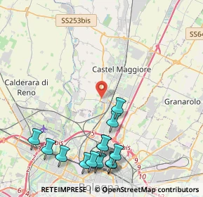Mappa 40013 Bologna BO, Italia (5.26462)