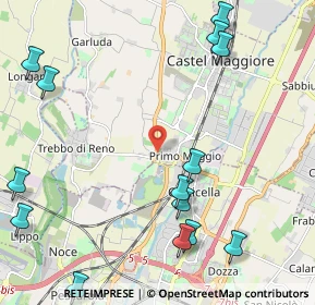 Mappa 40013 Bologna BO, Italia (3.022)