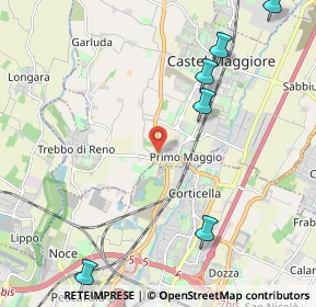 Mappa 40013 Bologna BO, Italia (3.77385)