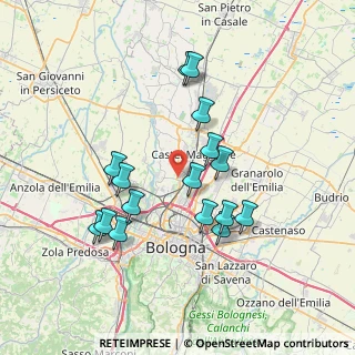 Mappa 40013 Bologna BO, Italia (6.9375)