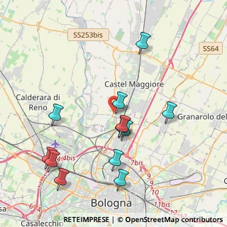 Mappa 40013 Bologna BO, Italia (4.29417)