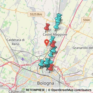 Mappa 40013 Bologna BO, Italia (3.49556)