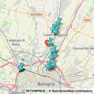 Mappa 40013 Bologna BO, Italia (4.00235)