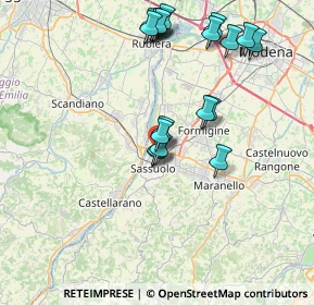 Mappa Via Madrid, 41049 Sassuolo MO, Italia (7.931)