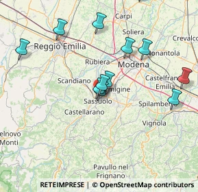 Mappa Via Madrid, 41049 Sassuolo MO, Italia (15.68417)