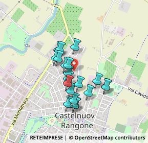 Mappa Via Tintoretto, 41051 Castelnuovo Rangone MO, Italia (0.3435)