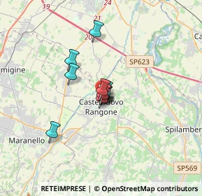 Mappa Via Tintoretto, 41051 Castelnuovo Rangone MO, Italia (1.76727)