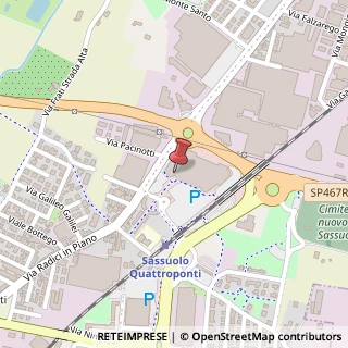 Mappa Via Archimede 9, C/o, 41049 Sassuolo, Modena (Emilia Romagna)