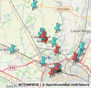 Mappa Via G. Garibaldi, 40124 Bologna BO, Italia (4.242)