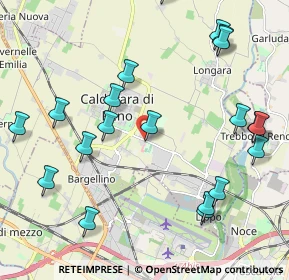 Mappa Via G. Garibaldi, 40124 Bologna BO, Italia (2.5245)