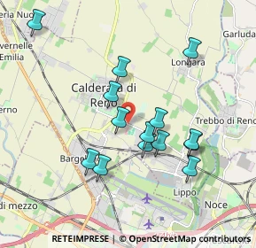 Mappa Via G. Garibaldi, 40124 Bologna BO, Italia (1.73929)