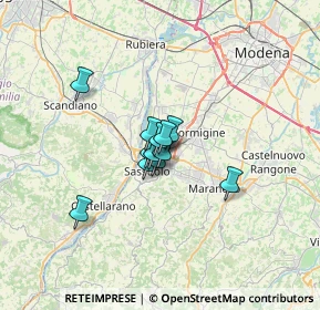 Mappa Via Archimede, 41049 Sassuolo MO, Italia (3.54333)