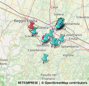 Mappa Via Archimede, 41049 Sassuolo MO, Italia (10.909)