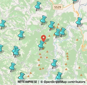 Mappa VIA PROVINCIALE N.5 KM 29+780, 12050 Mondovì CN, Italia (6.006)