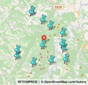 Mappa VIA PROVINCIALE N.5 KM 29+780, 12050 Feisoglio CN, Italia (4.13385)