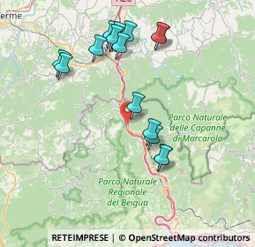 Mappa Valle Stura Sinistra, 16010 Rossiglione GE, Italia (7.72933)