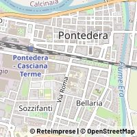 Map Pontedera