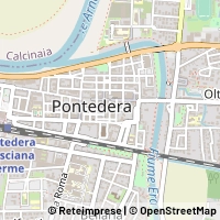 Térkép Pontedera