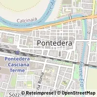Mapa Pontedera