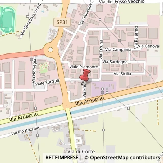 Mappa Via Friuli, 69, 56021 Cascina, Pisa (Toscana)