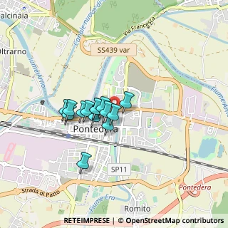 Mappa Piazza Enrico Berlinguer, 56025 Pontedera PI, Italia (0.60286)