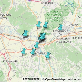 Mappa SS 67, 56025 Pontedera PI (4.81)
