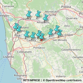 Mappa Via Don Lorenzo Milani, 56025 Pontedera PI, Italia (13.20462)