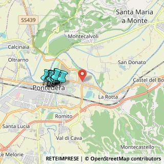 Mappa Via Don Lorenzo Milani, 56025 Pontedera PI, Italia (1.715)