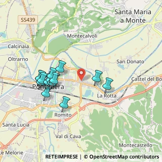 Mappa Via Don Lorenzo Milani, 56025 Pontedera PI, Italia (1.87357)