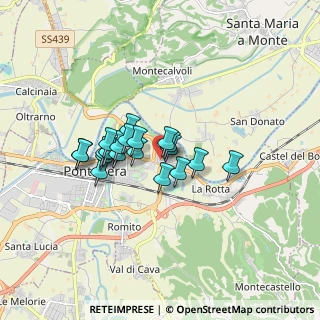 Mappa Via Don Lorenzo Milani, 56025 Pontedera PI, Italia (1.23)