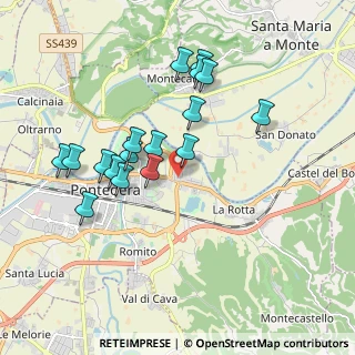 Mappa Via Don Lorenzo Milani, 56025 Pontedera PI, Italia (1.80471)