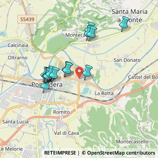 Mappa Via Don Lorenzo Milani, 56025 Pontedera PI, Italia (1.81357)